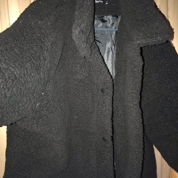 Boohoo fluffy jacket - Picture 2 of 2